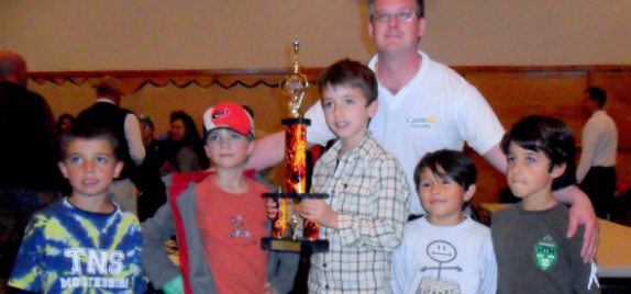 New School chess makes front page