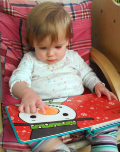Toddler reading