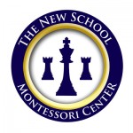 The New School Chess Team Official Badge New School Chess Team Official Badge is a blue and gold circle with a king and two rooks
