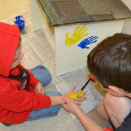 library handprint