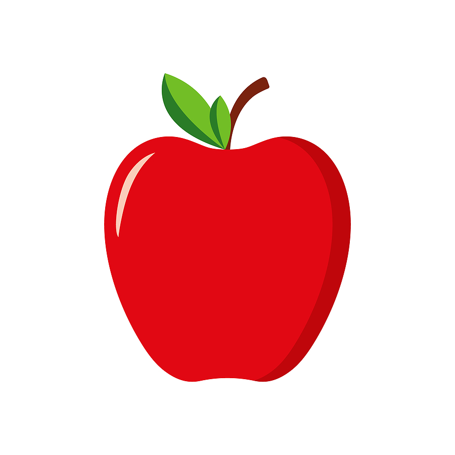Red Apple With Green Leaf. Icon Of Fruit Apple. Cartoon Logo Iso – New School Montessori Center Red Apple With Green Leaf. Icon Of Fruit Apple. Cartoon Logo Iso – New School Montessori Center