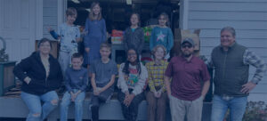 student council donating food