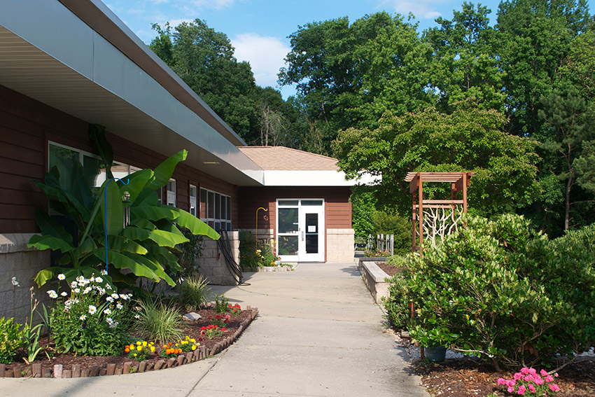 View of office door at The New School Montessori Center