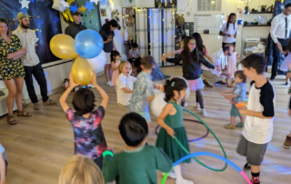 children dancing