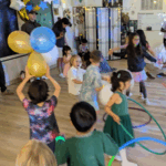 children dancing