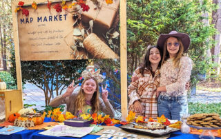 Montessori Adolescent Program for The New School selling crafts