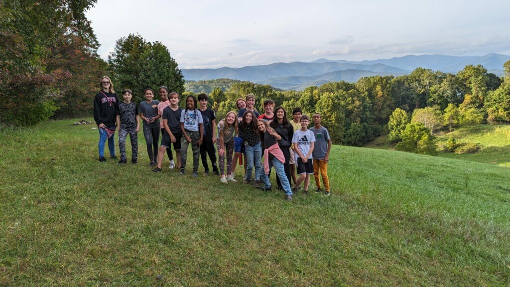 MAP students' field trip to mountains