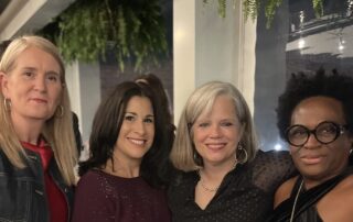 four teachers standing together at The New School Gala 2024